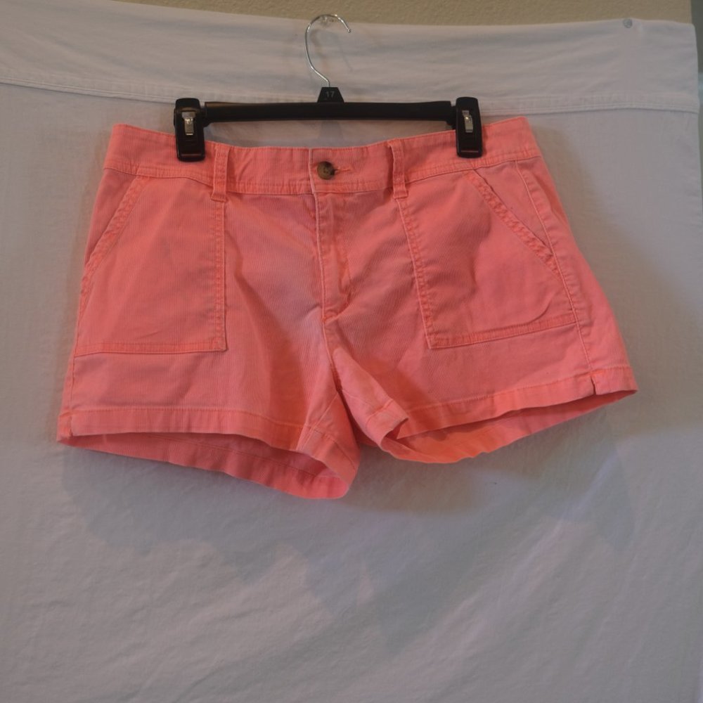 Neon Salmon Arizona Jean Shorts